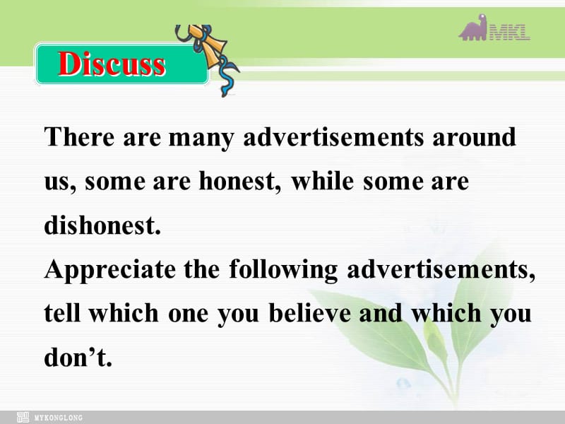 高中英语 Unit5Inside advertising-Using language课件 新人教选修9.ppt_第2页