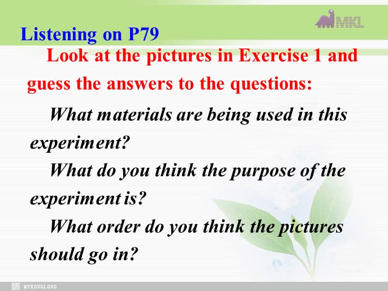 选修九 4.3《Unit 4　Key to exercises in the workbook (III)》.ppt_第3页