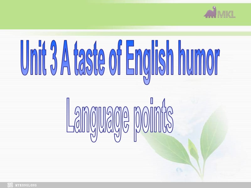 高一英语必修4 Unit 3 Language points课件 新人教版必修4.ppt_第1页