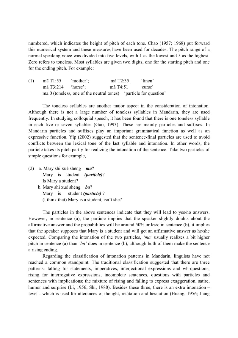 TONE LANGUAGE SPEAKERS’ ACQUISITION OF ENGLISH INTONATION 英语专业毕业论文 (2).doc_第2页