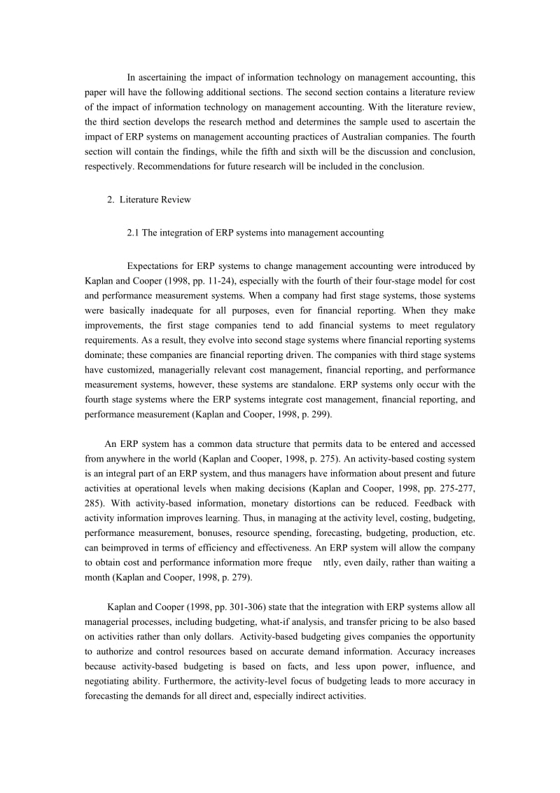 The Impact of Enterprise Resource Planning Systems on Management Accounting An Australian Study 英语本科论文.doc_第3页