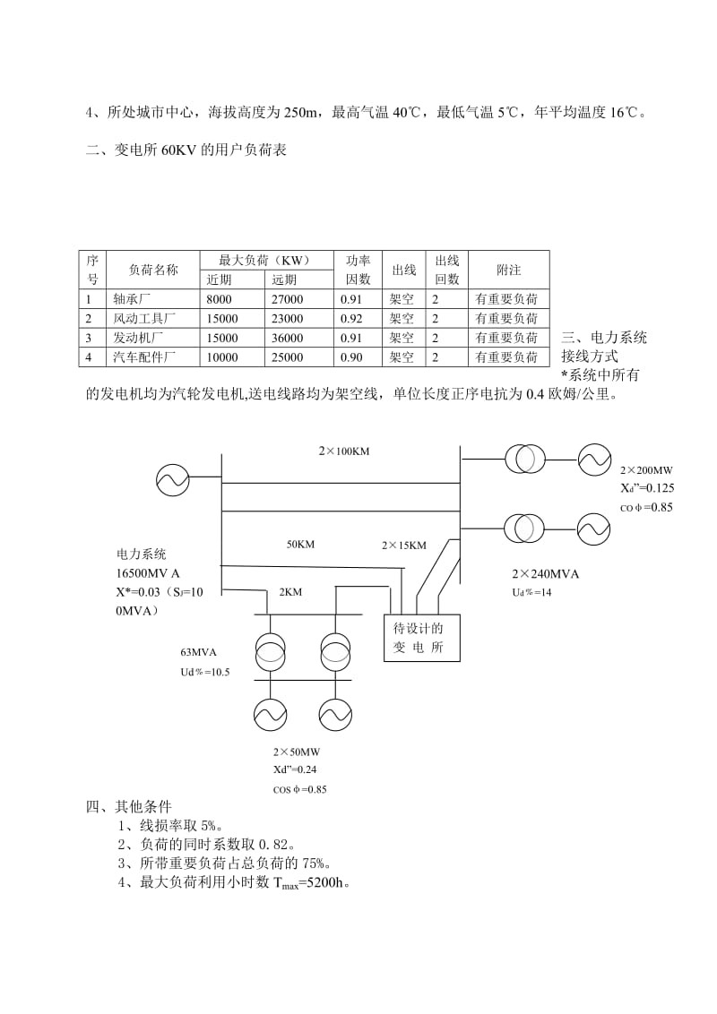 220KV_60kV智能变电站电气部分一次设计_毕业设计(论文)任务书.doc_第3页