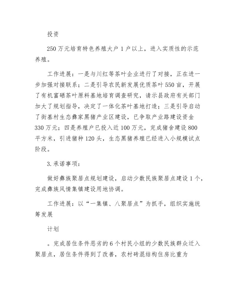 乡镇公开承诺工作报告.docx_第2页