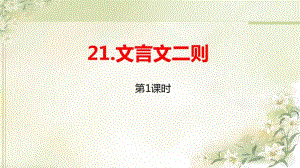 统编教材(部编人教版)六年级上册语文第21课《文言文二则》(2课时)精品课件.pdf