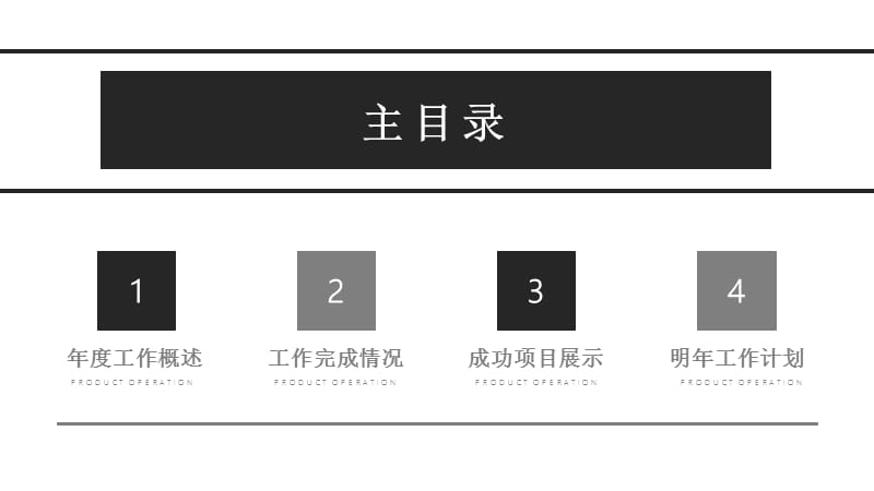 简约风通用年终工作总结动态PPT模板.pptx_第2页