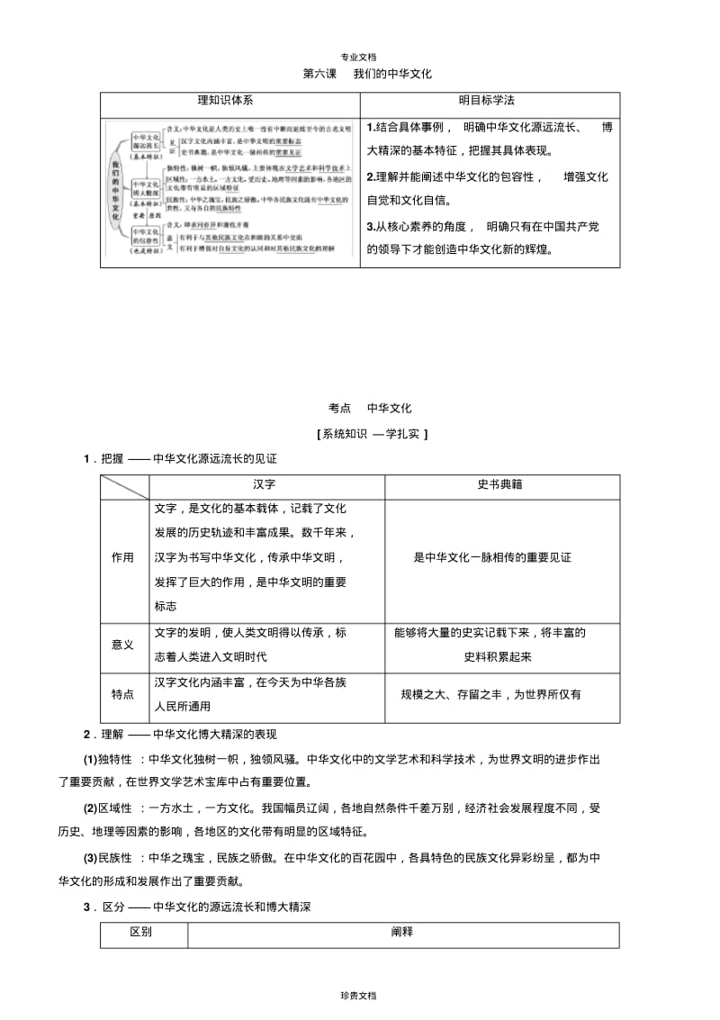 第六课我们的中华文化教案.pdf_第1页