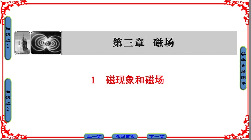 高中物理人教版选修3-1（课件）第三章 磁场 3-1 .ppt_第1页