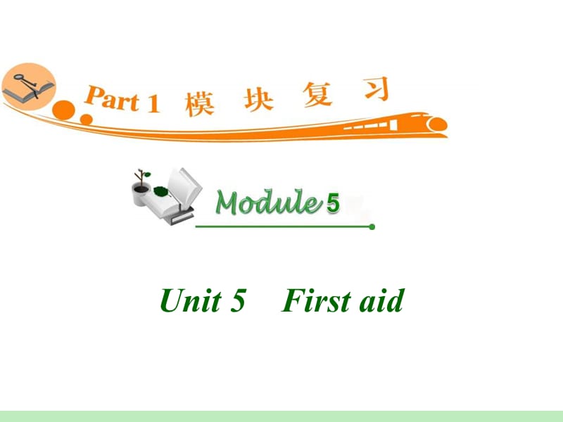 高中英语复习PPT课件：M5_Unit_5　First_aid_.ppt_第1页