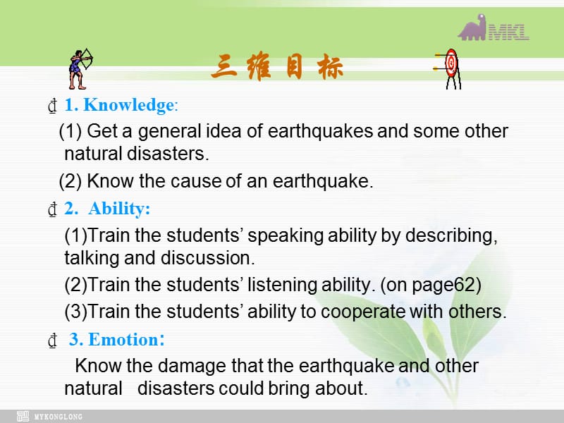 高一英语优质课件：Unit4 Earthquakes- Warming up and Reading1（新人教版必修1）.ppt_第2页