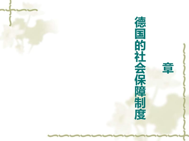 德国社会保障制度汇编(PPT66张).pdf_第1页