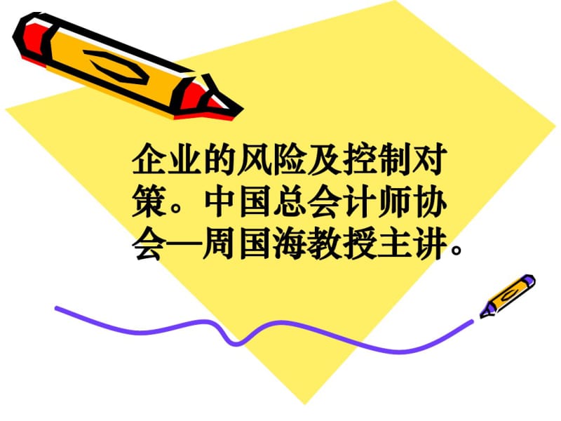 企业的风险及控制对策(PPT49张).pdf_第1页