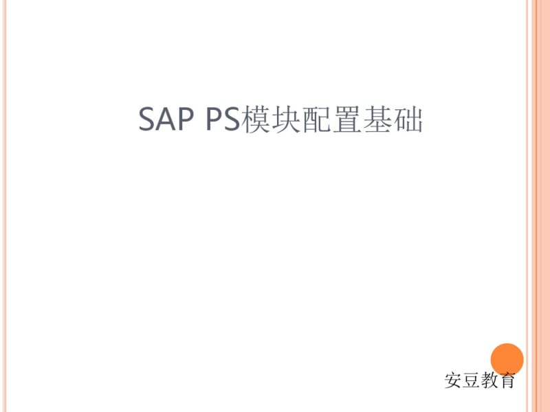 SAPPS模块配置基础知识概述(PPT64张).pdf_第1页