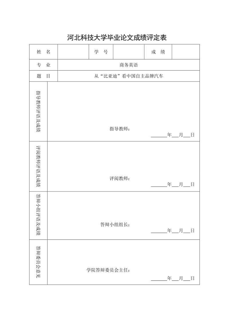 从“比亚迪”看中国自主品牌汽车 毕业论文.doc_第2页