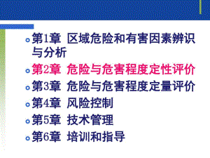 安全评价一级专业能力第2章危险与危害程度定性评价.pdf