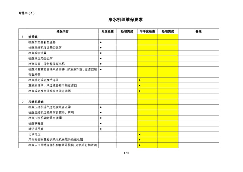 冷水机组维保要求.pdf_第1页