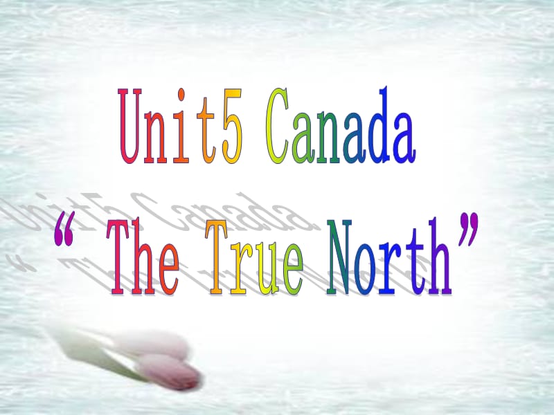 必修三 5.5《Unit 5 Canada　The True North》课件（新课标人教版－必修3）.ppt_第2页