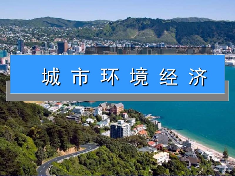 城市环境经济概述(共39张PPT).pdf_第1页