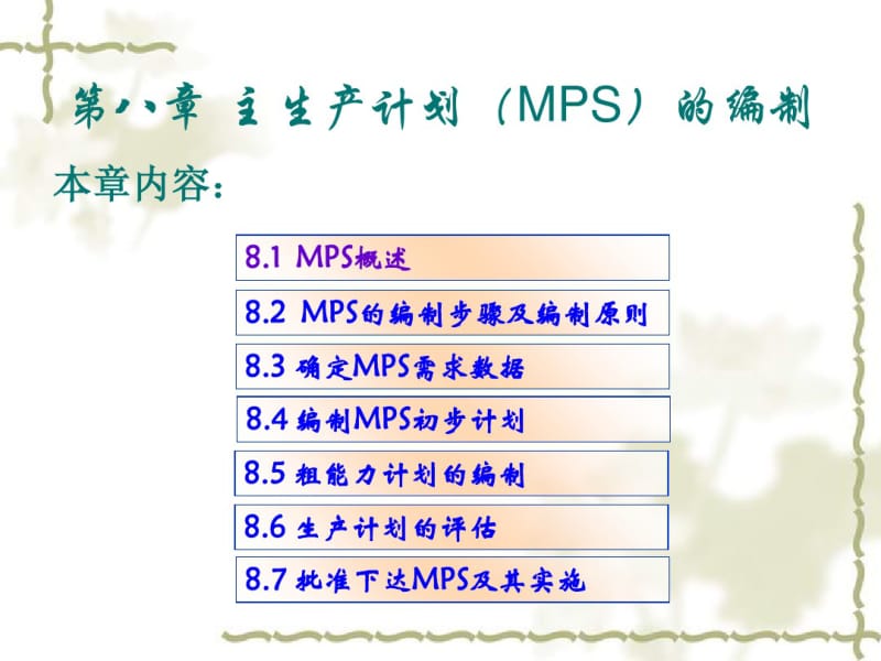 主生产计划MPS的编制教材(共46张PPT).pdf_第1页