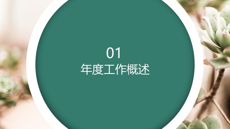 清新简约工作总结汇报ppt模板.pptx_第3页