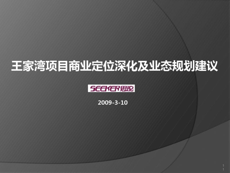 王家湾项目定位深化及业态规划建议(PDF100张).pdf_第1页