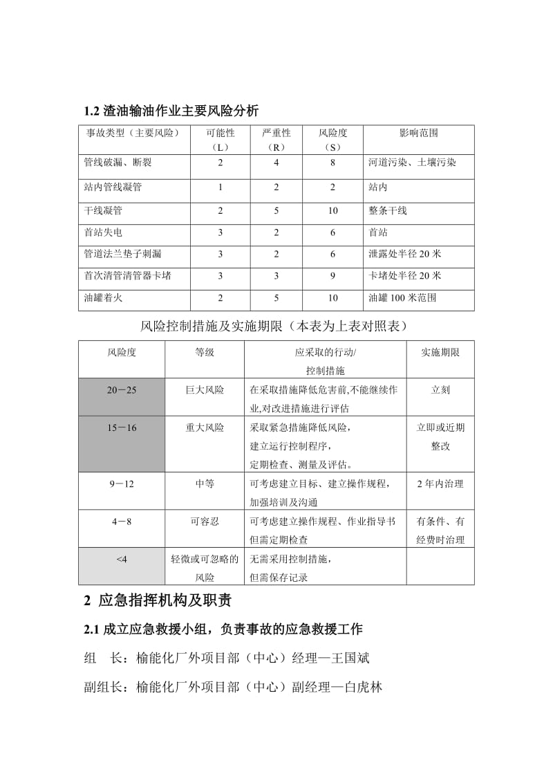 渣油管线事故应急救援专项预案.doc_第3页