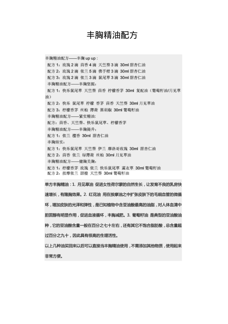 丰胸精油配方.pdf_第1页