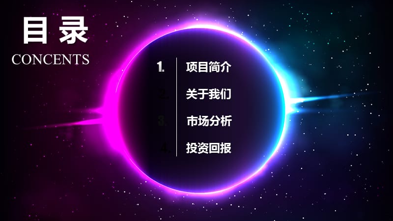 创意商业投资项目计划书PPT模板.pptx_第2页