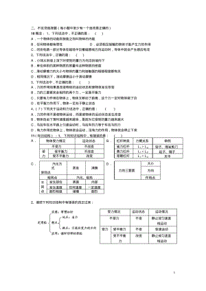 初三物理(-)期末综合寒假练习.pdf