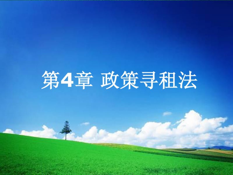 第4章政策寻租法.pdf_第1页