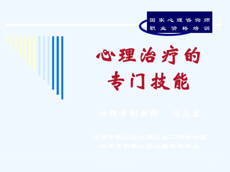 心理治疗的专门技能.pdf_第1页