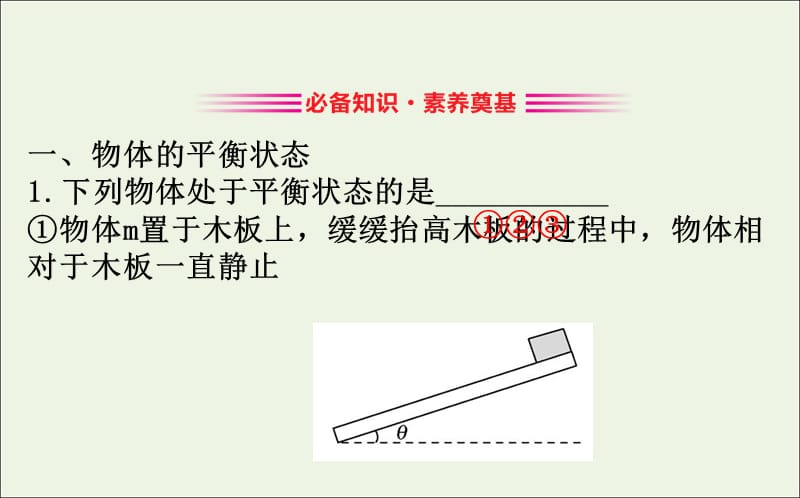 2020版新教材高中物理4.3共点力的平衡课件鲁科版必修1201910171192(数理化网).ppt_第3页