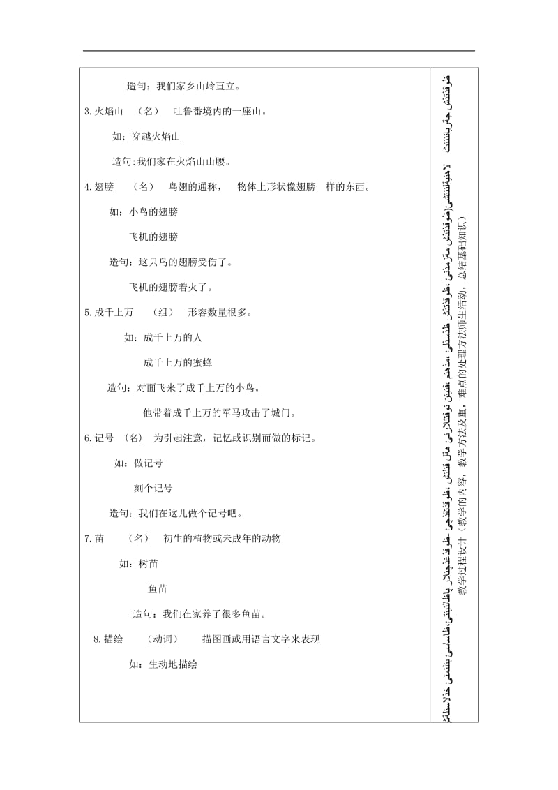 2018学年七年级语文上册第二单元美丽传说第3课葡萄沟的传说教案1新疆教育版2.doc_第3页