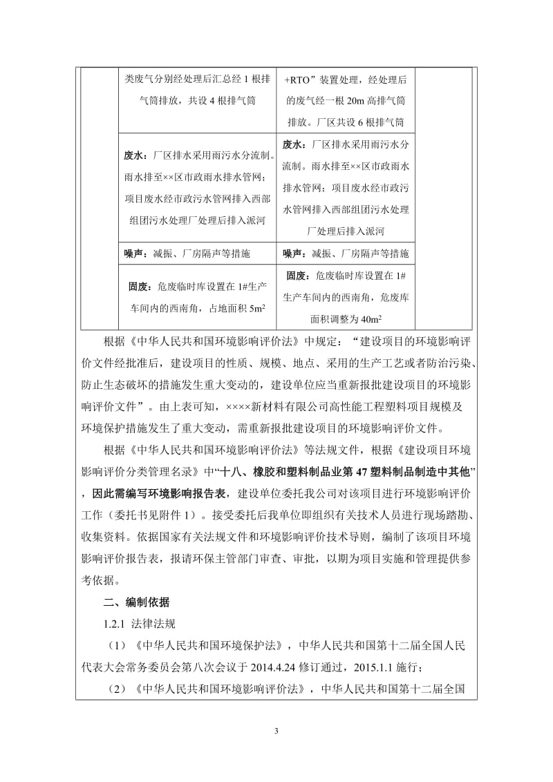 高性能工程塑料项目环境影响报告书.doc_第3页