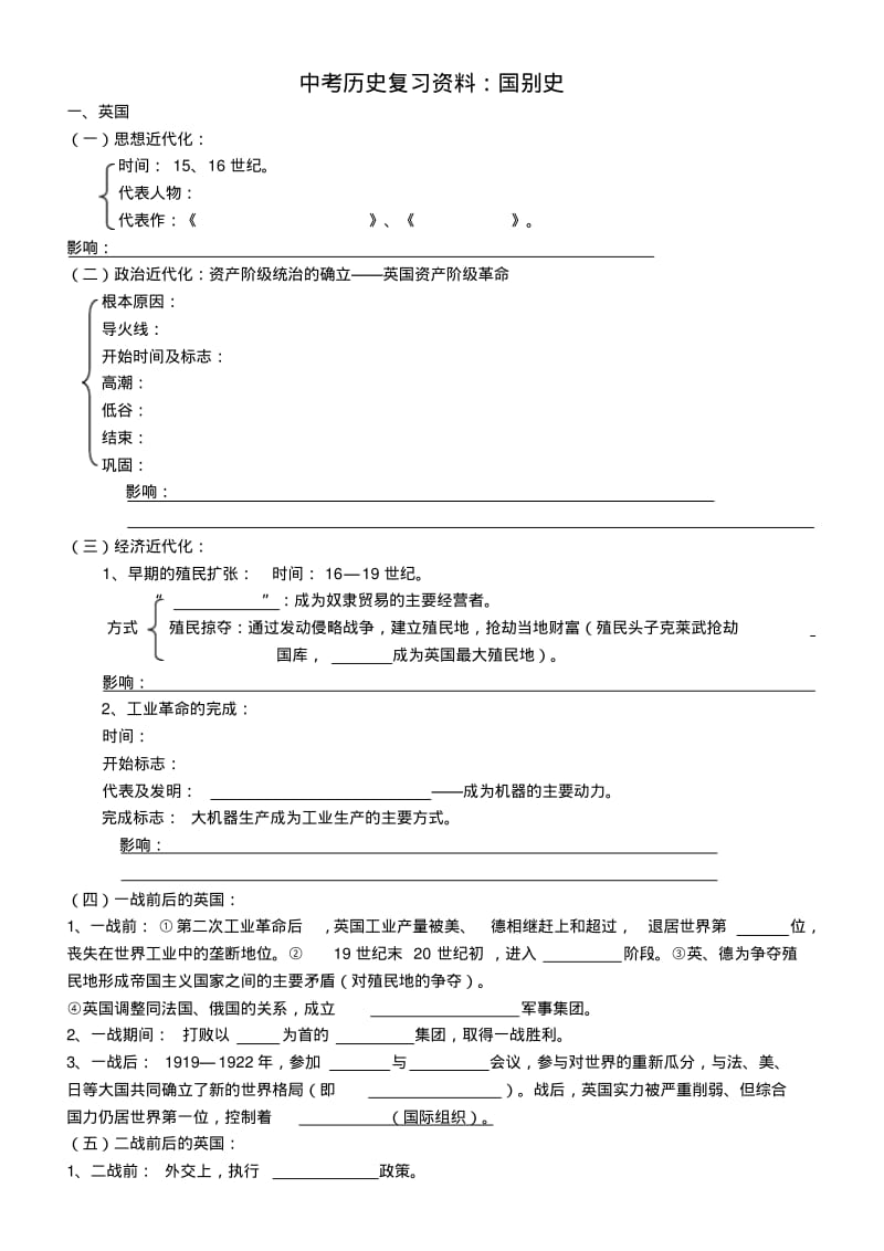 中考历史复习资料：国别史.pdf_第1页