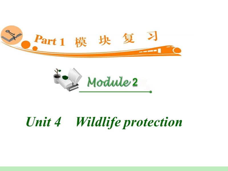 高中英语复习PPT课件：M2_Unit_4　Wildlife_protection_.ppt_第1页
