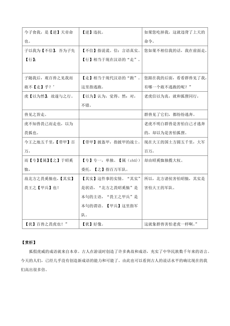 [最新]语文版八年级语文上册：课外文言文精读 (29).doc_第2页