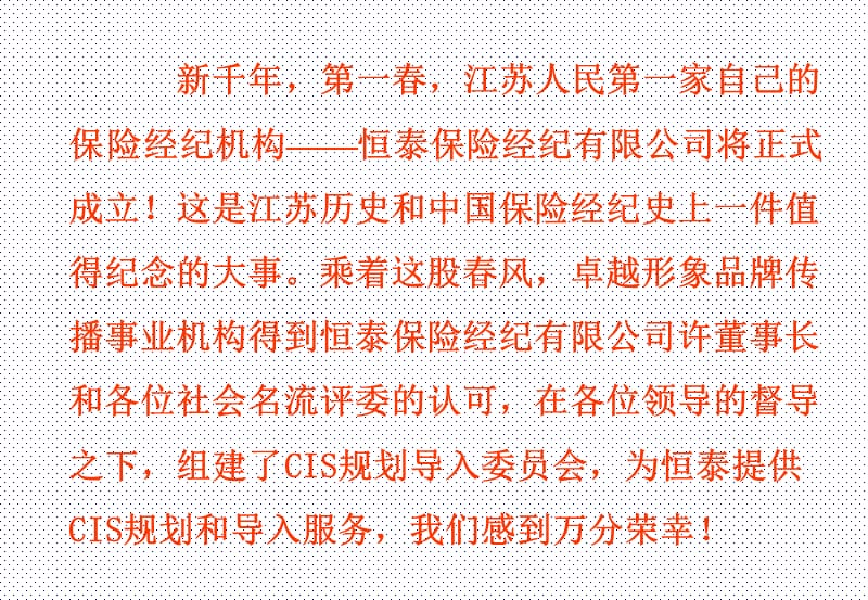 恒泰保险经纪有限公司CIS导入提案报告.ppt_第3页