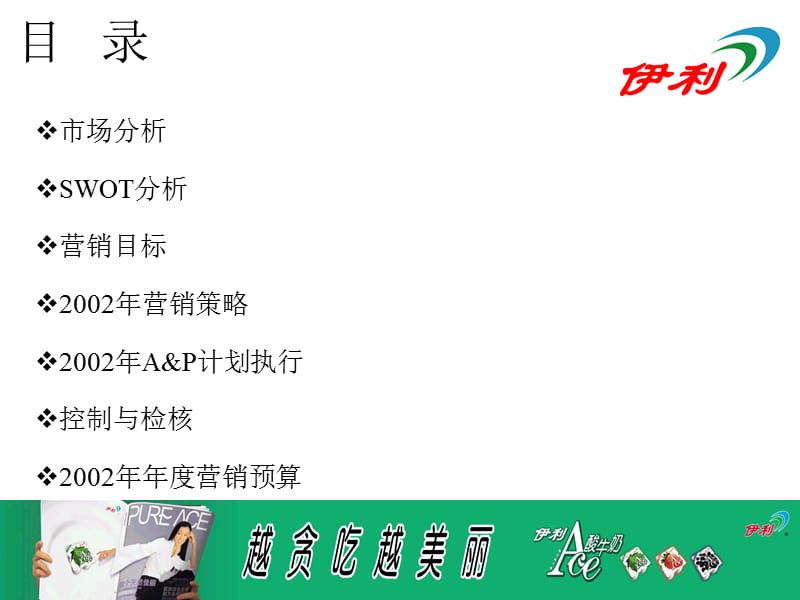 伊利ACE杯酸牛奶年度行销计划.ppt_第2页