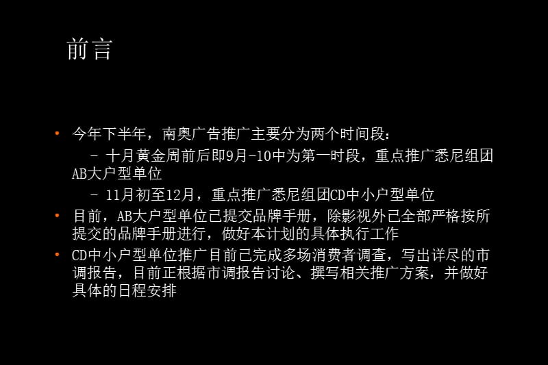 南奥悉尼产品下半年推广传播工作计划.ppt_第2页