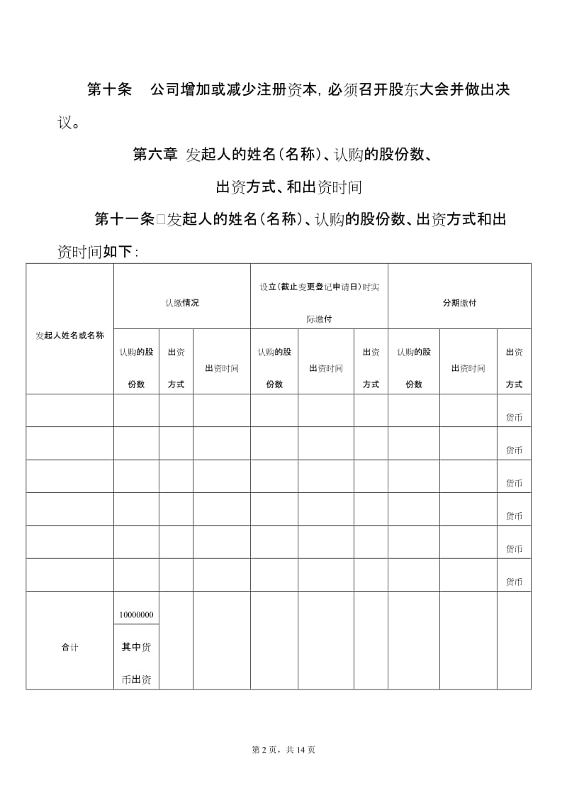 某文化发展股份有限公司章程.doc_第2页