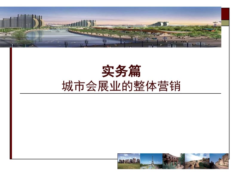 城市会展业的整体营销.pdf_第1页