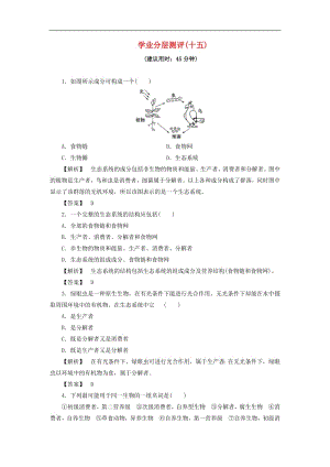 2019-2020学年高中生物第2单元第3章第1节学业分层测评15含解析中图版必修3.pdf