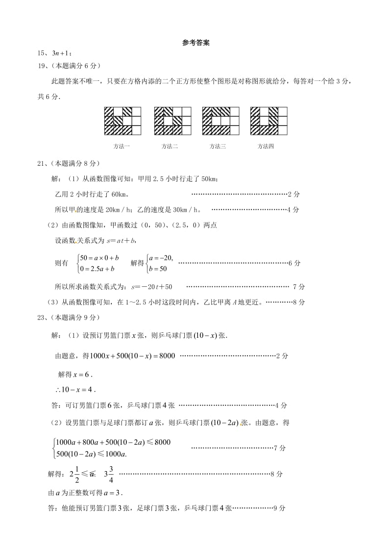 精校版江苏省扬州市人教版八年级数学暑假作业（5）.doc_第3页