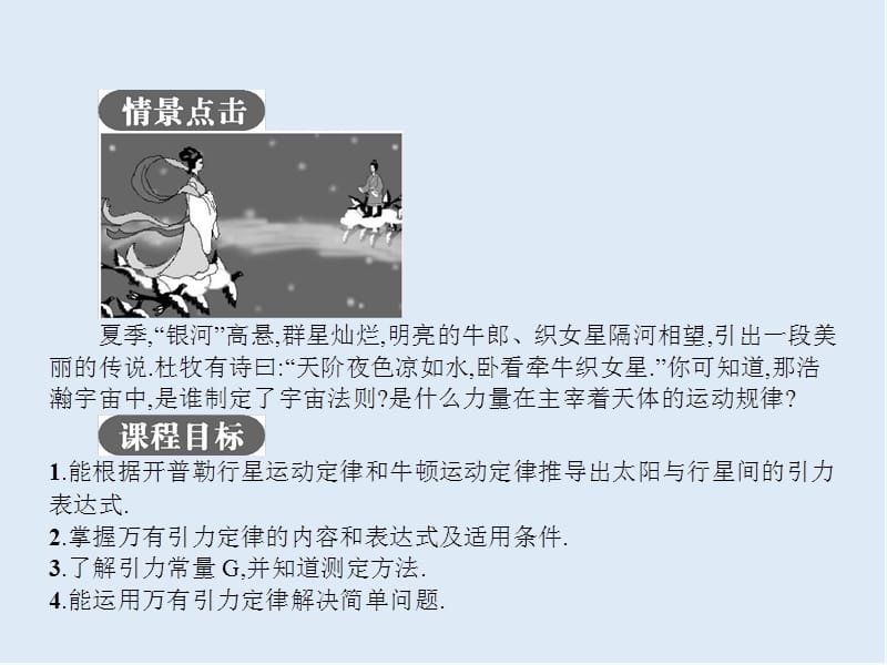 2019-2020学年教科版物理必修二课件：第三章 万有引力定律3.2 .ppt_第2页