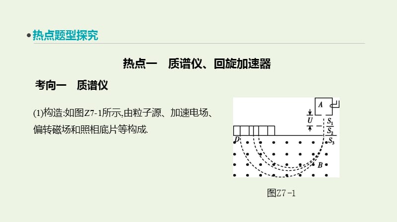 全品复习方案2020届高考物理一轮复习第9单元磁场专题七带电粒子在组合场中的运动课件.ppt_第2页