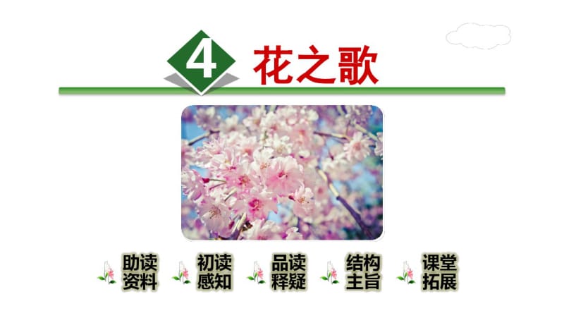 部编版六年级语文上册一单元4.花之歌课件.pdf_第1页