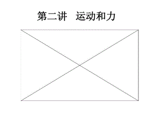 高考物理课件：运动和力专题.pdf