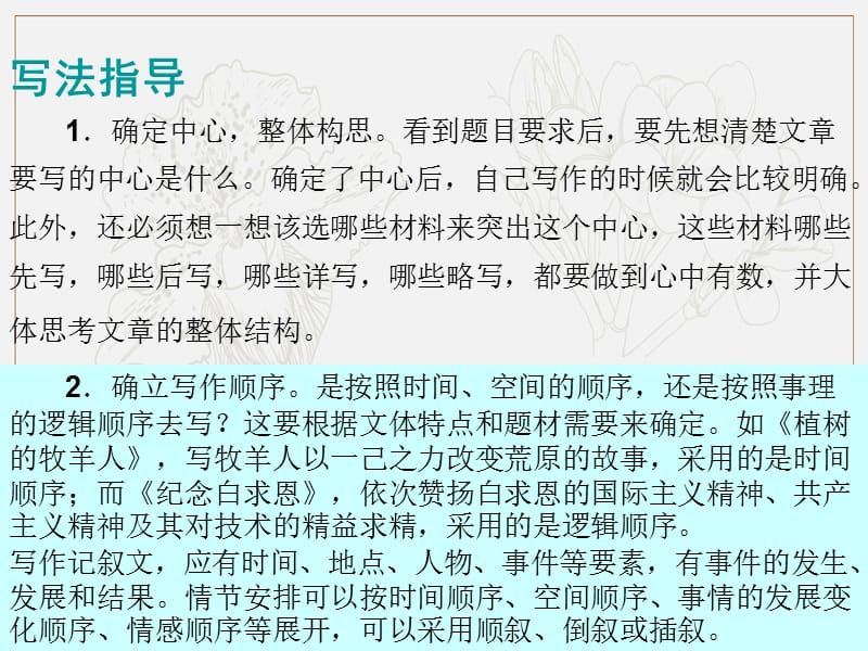 2018年七年级语文上册第四单元写作：思路要清晰课件2新人教版.pptx_第3页