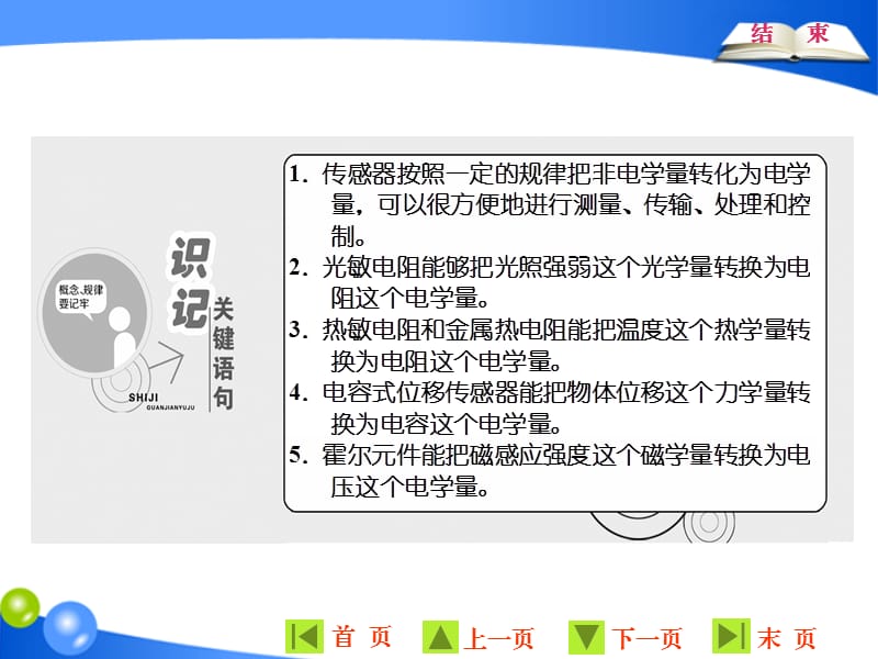 2019-2020学年物理同步人教版选修3-2课件：第六章 第1节 传感器及其工作原理 .ppt_第3页