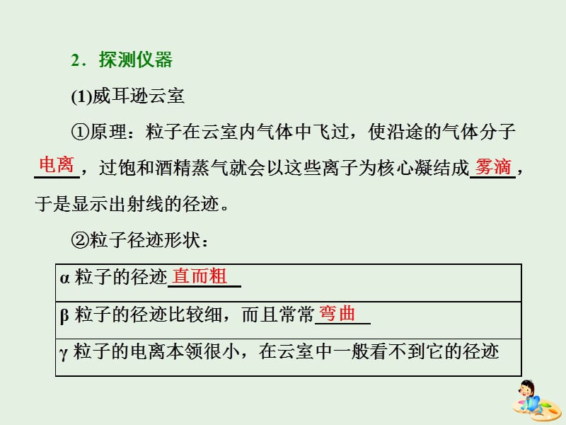 山东省专用2019-2020学年高中物理第十九章原子核第34节探测射线的方法放射性的应用与防护课件新人教版选修3.ppt_第3页